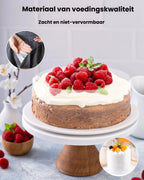 4 Rolls Cake Edge Film - 6cm-8cm-10cm-15cm - Hoge Cake Ring - 10m Transparante Rol Cake Kraag